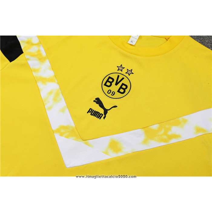 Tuta da Track Felpa Borussia Dortmund 2022 Giallo